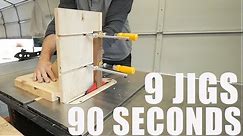 9 Must have Woodworking Jigs