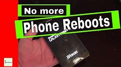 Android Phone Restarting Rebooting WHEN DROPPED - Easy FIX