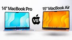 MacBook Air 15 vs MacBook Pro 14 - Which One to Get?