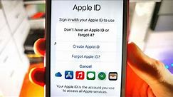 How To Create a NEW Apple ID on a iPod Touch | Full Tutorial