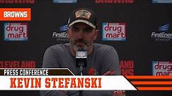 Kevin Stefanski Postgame Press Conference vs. Lions