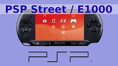 Sony PSP E1000 / Street. Mini Review. No Wifi.