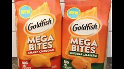 Goldfish Mega Bites: Sharp Cheddar & Cheddar Jalapeno Review