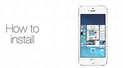 iOS 7: How to install