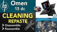 How to Clean and Repaste 🧽 Hp Omen 15 Dc series