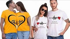 Couple T-Shirts Designs | Valentine T-Shirt | Couple Matching T-Shirt | Latest Fashion Design