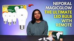 Neporal MagicGlow - The Ultimate LED Bulb with Remote!