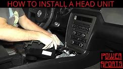 How To Install A Head Unit In A Ford Mustang - Factory Stereo Upgrade Guide