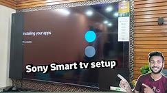 How to setup sony bravia smart tv