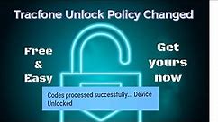 Unlock your Tracfone | NEW free unlock service!