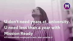 Want a career in tech? Less than a year to get work ready