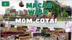 Exploring MGM Cotai: A Luxurious Experience in Macau 🇲🇴 MGM Cotai, Walking Tour, Macau