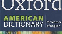 Oxford American Dictionary for Learners of English