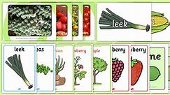 Fruit and Vegetable Pictures Pack