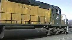 Conrail La Porte,Indiana Fast Freights 1990