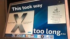 PowerBook G4 Episode 3 - Finally Installing Mac OS X Tiger!