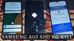 Samsung A03 Core KG Lock Free 2024 / Samsung SPD Cpu KG Unlock Prmntly Free / ZeroKnox & UnlockTool