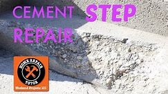 Cement Step Repair in One Day