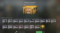 Opening a CS:GO case til a gold appears... DAY 304