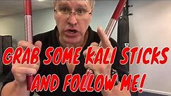 Martial Arts Class - How To Fight With Kali Sticks For Beginners