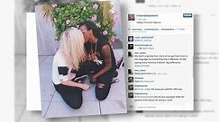 Ireland Baldwin Kisses Bisexual Rapper Angel Haze