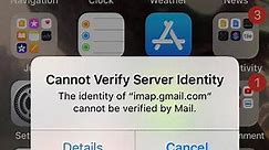 Solved: Cannot Verify Server Identity iPhone/iPad (iOS 17/16 Support)