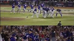 The World Series winning moment!