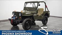 1952 Willys M38 Military Jeep for sale | 1588 PHX