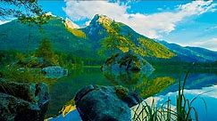 Beautiful Lake in Nature (No Sound) - 4K UHD