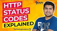 🛑 HTTP Status Codes Explained in 7 Minutes | 30 Days of API Testing | Day 23