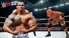 Romario Dos Santos vs. Goldberg (WWE 2K24) - Rematch