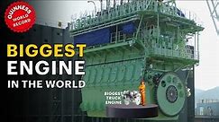Biggest Ship Engine in the World