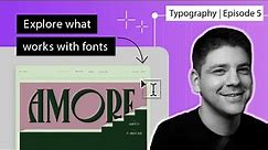 Using Fonts To Evoke Feelings (Ep 5) | Foundations of Graphic Design | Adobe Creative Cloud