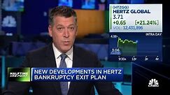What to know about Hertz's new bankruptcy exit plan