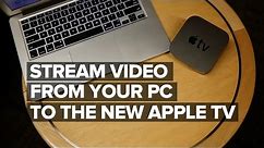 CNET How To - Stream video from your PC to the new Apple TV