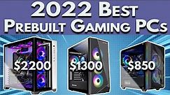 Best Prebuilt Gaming PC 2022 | 1080p, 1440p, 4K Gaming | Best Gaming PC 2022