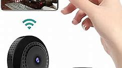 Mini Spy Camera WiFi Wireless Hidden Cameras for Home Security Surveillance with Video 1080P Small Portable Nanny Cam with Phone App, Motion Detection, Night Vision for Indoor Outdoor Small Camera