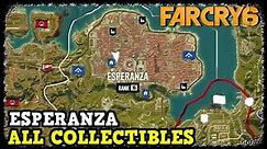 Far Cry 6 Esperanza All Collectibles (Weapons - Gear - USB - Roosters - Criptograma - Idols)