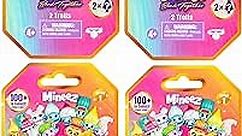Trolls DreamWorks Band Together Mineez 1.5 Inch Collectible Figures - 4 Bundle Packs - Get 8 Figures. 100+ to Collect!
