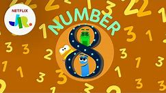 #8 Number Eight 8️⃣ StoryBots: Counting for Kids | Netflix Jr