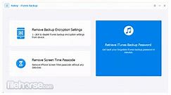 Tenorshare 4uKey iTunes Backup