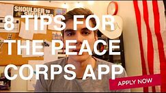 8 Tips for the Peace Corps Application Process