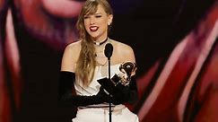 Taylor Swift uses 13th Grammy win to announce brand new album