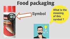 Food packaging - Symbol (Vegetarian food)