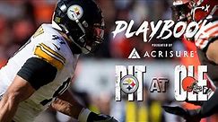 Playbook with Merril Hoge: Steelers at Browns Film Breakdown | Pittsburgh Steelers