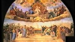 Raphael's Fresco of the Disputa of the Vatican's Stanza della Segnatura