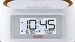 ⏰💤🔦🎶🔋#Battery & Setup-Sharp Projection Alarm Clock with 8 Soothing Sounds-#Model SPC585