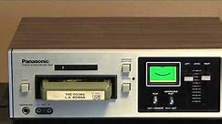 Panasonic RS-805 Stereo 8 Track Player/Recorder Tape Deck.mov