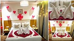 Romantic Bedroom Ideas for wonderful Moments | Room decoration | romantic surprise at home