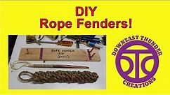 (S-4 Ep-2) DIY Rope Fenders